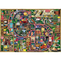 RAVENSBURGER Puzzle Úžasná abeceda - písmeno C a D 1000 dielikov