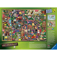 RAVENSBURGER Puzzle Úžasná abeceda - písmeno C a D 1000 dielikov