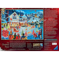 RAVENSBURGER Puzzle Vianočný dom 1000 dielikov