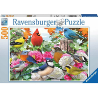 RAVENSBURGER Puzzle Záhradné vtáky 500 dielikov