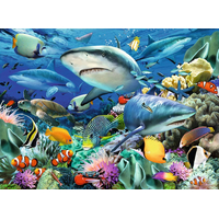 RAVENSBURGER Puzzle Žraločí útes XXL 100 dielikov