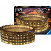 RAVENSBURGER Svietiace 3D puzzle Nočná edícia Koloseum, Rím 216 dielikov