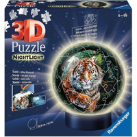 RAVENSBURGER Svietiaci puzzleball Tiger 72 dielikov