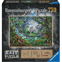 RAVENSBURGER Únikové EXIT puzzle Jednorožec 759 dielikov