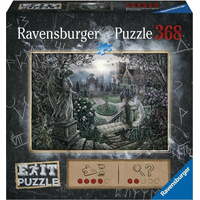 RAVENSBURGER Únikové EXIT puzzle Zámocká záhrada 368 dielikov