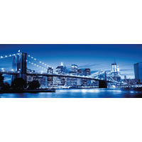 RAVENSBURGER Panoramatické puzzle Žiarivý New York 1000 dielikov