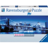 RAVENSBURGER Panoramatické puzzle Žiarivý New York 1000 dielikov