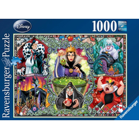 RAVENSBURGER Puzzle Zlé ženy z Disneyho rozprávok 1000 dielikov