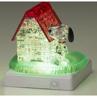 HCM KINZEL 3D Crystal puzzle Snoopy a domček 50 dielikov