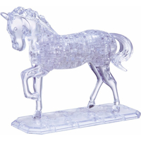 HCM KINZEL 3D Crystal puzzle Kôň 100 dielikov