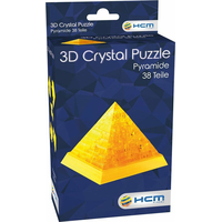 HCM KINZEL 3D Crystal puzzle Pyramída 38 dielikov