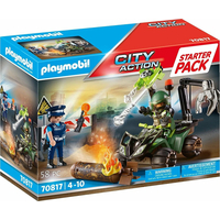 PLAYMOBIL® City Action 70817 Starter Pack Polícia: Nebezpečné cvičenie