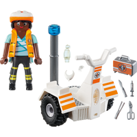 PLAYMOBIL® City Life 70052 Zásahová dvojkolka záchranárov so svetlami