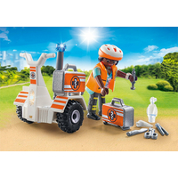 PLAYMOBIL® City Life 70052 Zásahová dvojkolka záchranárov so svetlami