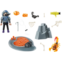 PLAYMOBIL® Dino Rise 70909 Starter Pack Boj s ohnivým škorpiónom