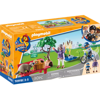 PLAYMOBIL® Duck On Call 70918 Policajná akcia: Chyťte zlodeja!