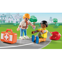 PLAYMOBIL® Duck On Call 70919 Záchranná akcia: Pomôžte pretekárovi!