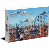PULS ENTERTAINMENT Puzzle Odraz Hamburgu v Labskej filharmónii 1000 dielikov