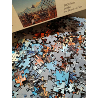PULS ENTERTAINMENT Puzzle Odraz Hamburgu v Labskej filharmónii 1000 dielikov