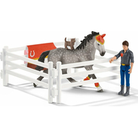 SCHLEICH Horse Club® 42443 Mia a set pre vaulting