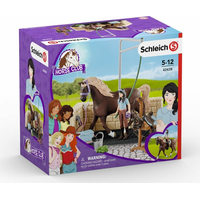 SCHLEICH Horse Club® 42438 Umývací box s Emily a Lunou