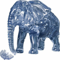 HCM KINZEL 3D Crystal puzzle Slon 40 dielikov