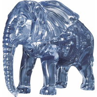 HCM KINZEL 3D Crystal puzzle Slon 40 dielikov