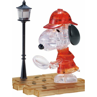 HCM KINZEL 3D Crystal puzzle Snoopy detektív 34 dielikov