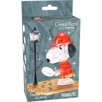 HCM KINZEL 3D Crystal puzzle Snoopy detektív 34 dielikov