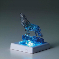 HCM KINZEL 3D Crystal puzzle Vlk 37 dielikov