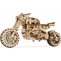 UGEARS 3D puzzle Motorka so sajdkárou 380 dielikov