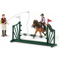 SCHLEICH Horse Club® 42389 Jazdecká škola s jazdcami a koňmi