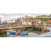 GIBSONS Panoramatické puzzle Whitby, Yorkshire 636 dielikov