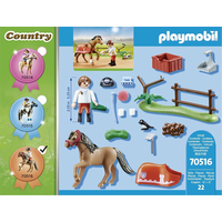 PLAYMOBIL® Country 70516 Zberateľský poník Connemara