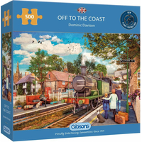 GIBSONS Puzzle Hor sa na pobreží 500 dielikov