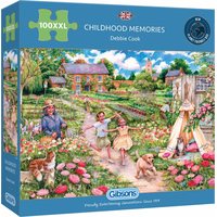 GIBSONS Puzzle Spomienky na detstvo XXL 100 dielikov