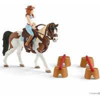 SCHLEICH Horse Club® 42441 Hannah a jazdecká sada na western