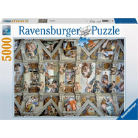 RAVENSBURGER Puzzle Sixtínska kaplnka 5000 dielikov