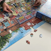 GIBSONS Puzzle Hrnce a veteš za pár drobných 1000 dielikov