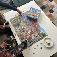 GIBSONS Puzzle Hrnce a veteš za pár drobných 1000 dielikov