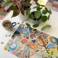 GIBSONS Panoramatické puzzle Piknik snov 636 dielikov