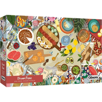 GIBSONS Panoramatické puzzle Piknik snov 636 dielikov