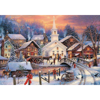 TREFL Puzzle Biele Vianoce 1000 dielikov