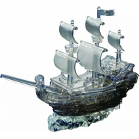 HCM KINZEL 3D Crystal puzzle Pirátska loď 101 dielikov