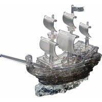 HCM KINZEL 3D Crystal puzzle Pirátska loď 101 dielikov