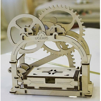 UGEARS 3D puzzle Mechanická krabička 61 dielikov