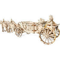 UGEARS 3D puzzle Kráľovský kočiar 290 dielikov
