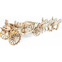 UGEARS 3D puzzle Kráľovský kočiar 290 dielikov