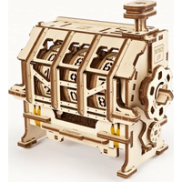 UGEARS 3D puzzle Počítadlo (pokladňa) 157 dielikov