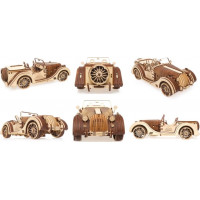 UGEARS 3D puzzle Roadster VM-01, 437 dielikov